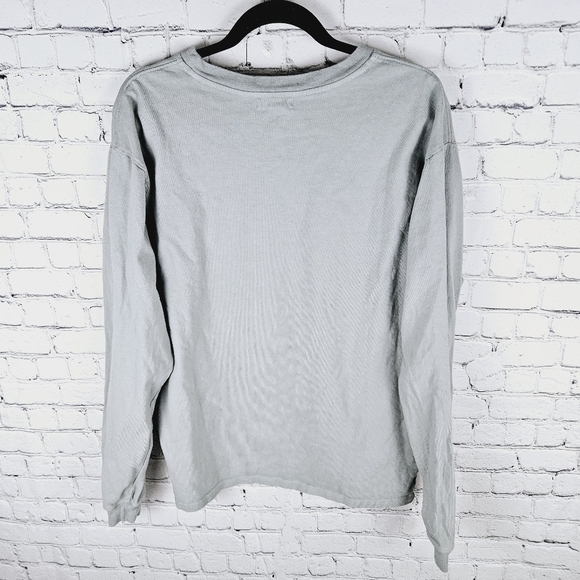 GOOD AMERICAN | crewneck long sleeve boxy oversized pullover sweatshirt - Picture 3 of 6